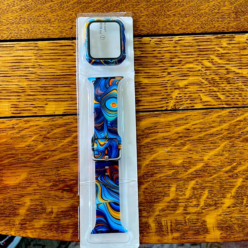 Apple I watch band and frame. Brand new. I accidentally ordered the wrong size.